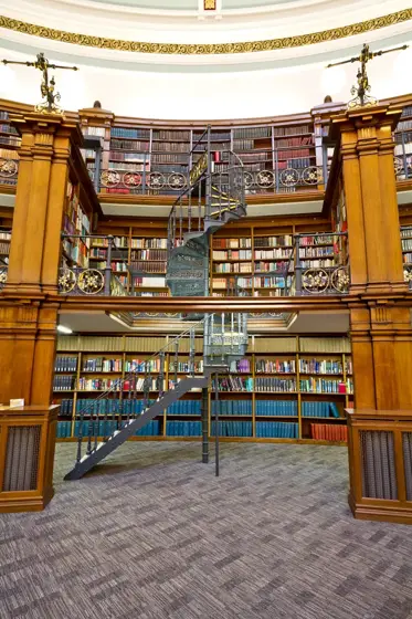 Picton Reading Room staircase, Liverpool